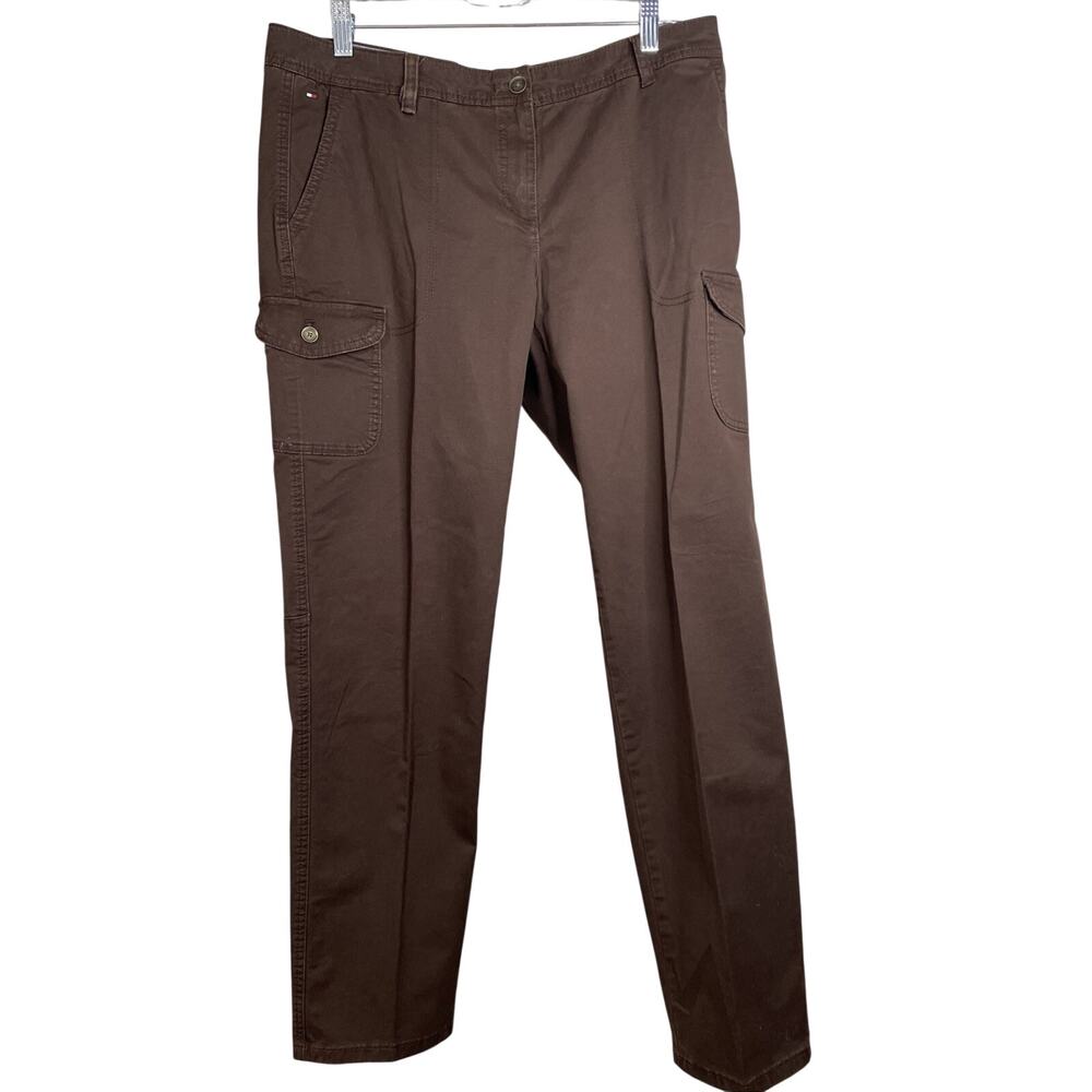 Tommy Hilfiger Women’s Sz 10 - Brown Cargo Pants - Y2K